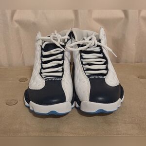 Air Jordan 13 Retro "Obsidian" sneakers.